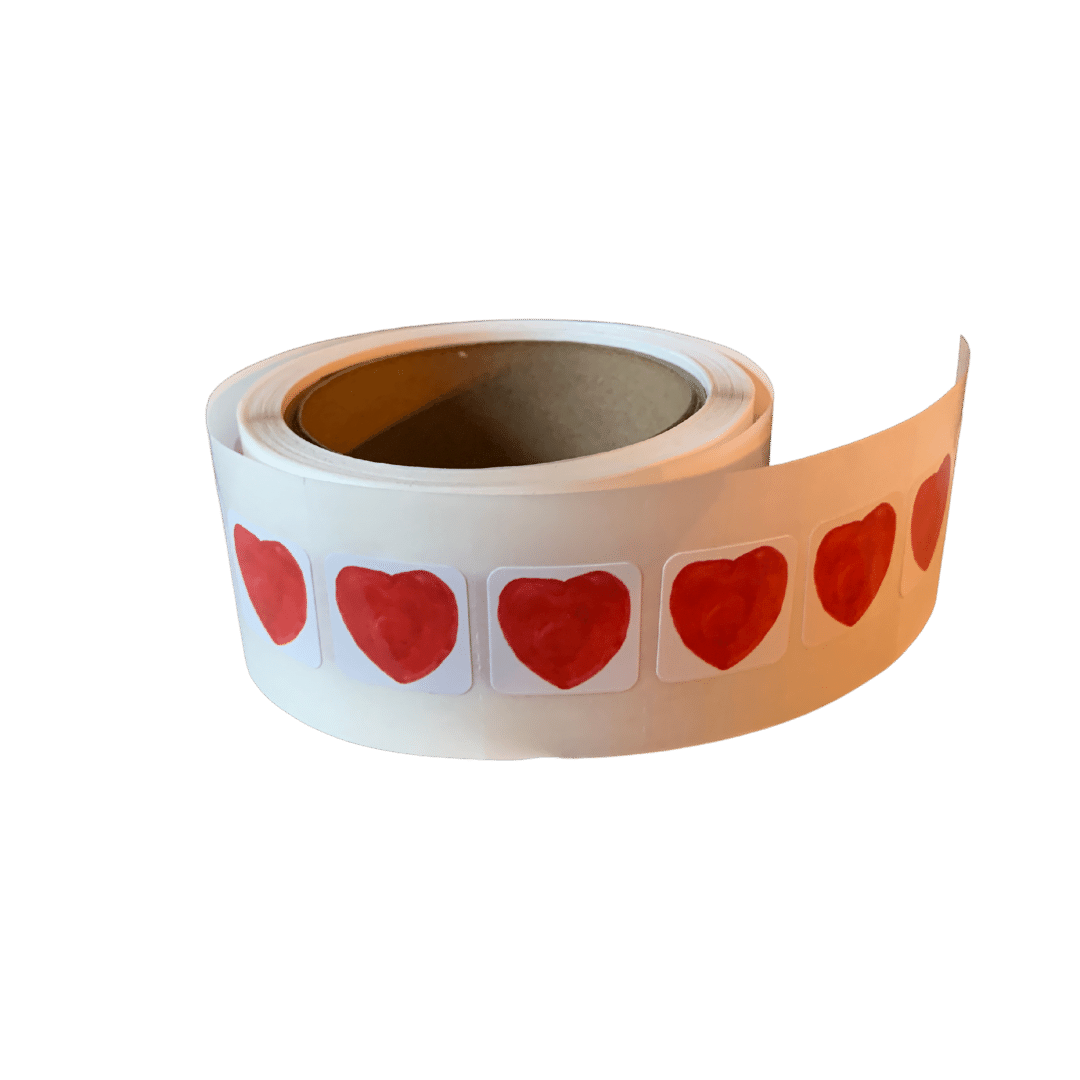 Heart Sticker – Projects to Love